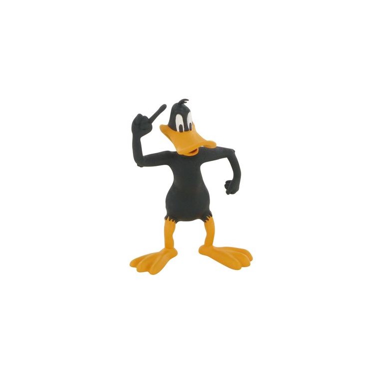 Personaggi per Torte : DAFFY DUCK di LOONEY TUNES / Cake Topper / Statuina DAFFY DUCK di LOONEY TUNES - L 7 cm x H 8 cm - 1 pez