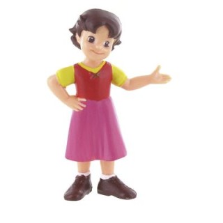 Personaggi per Torte : HEIDI / Cake Topper / Statuina HEIDI - L 5 cm X H 7,5 cm - 1 pezzo