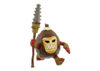 Personaggi per Torte : KAKAMORA (piccolo pirata - guerriero fatto di cocco) di OCEANIA Film Disney / Cake Topper / Statuina "KA