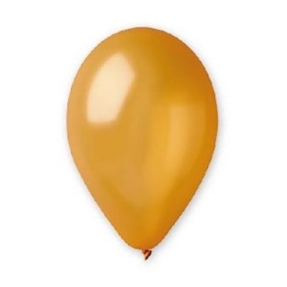 16 palloncini in lattice colore Oro perlato 10" 26 Cm - Big Party