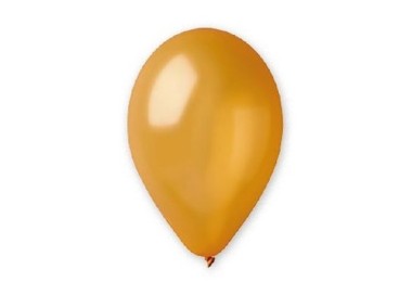 16 palloncini in lattice colore Oro perlato 10" 26 Cm - Big Party
