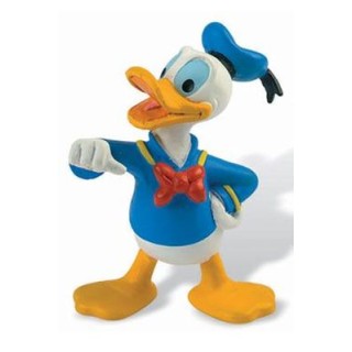 Personaggi per Torte : PAPERINO Disney / Cake Topper / Statuina PAPERINO Disney - L 5 cm X H 7 cm - 1 pezzo