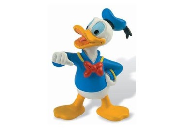 Personaggi per Torte : PAPERINO Disney / Cake Topper / Statuina PAPERINO Disney - L 5 cm X H 7 cm - 1 pezzo