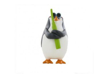 Personaggi per Torte : Skypper (Pinguino di Madagascar) New / Cake Topper / Statuina SKYPPER di MADAGASCAR Disney New - L 6 cm x H 8 cm - 1 pezzo