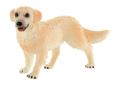 Personaggi per Torte :Cane GOLDEN RETRIEVER VINNIE New / Cake Topper / Statuina  GOLDEN RETRIEVER VINNIE - L 11 cm x H 7 cm - 1
