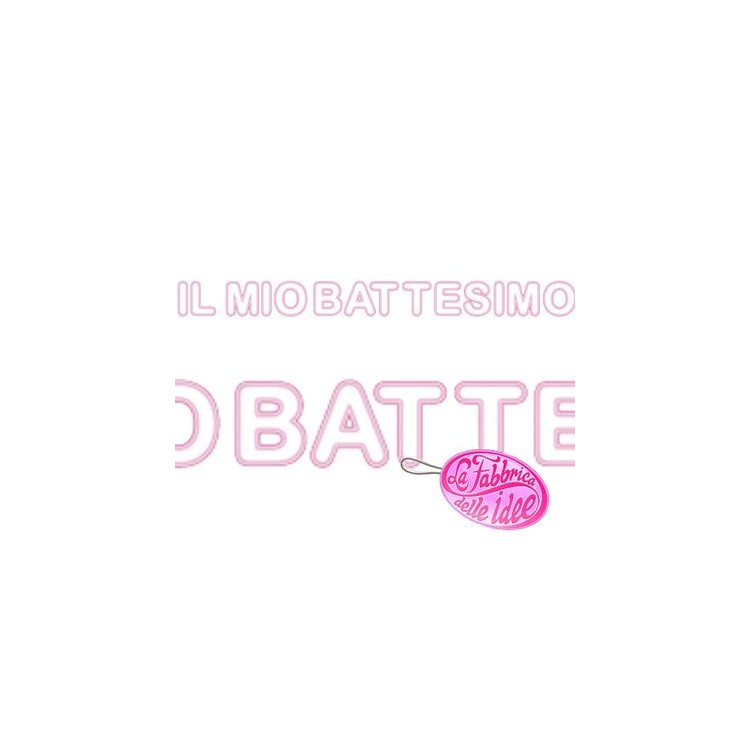 Festone Battesimo Bambina - 24 x 23 cm - 1 pz