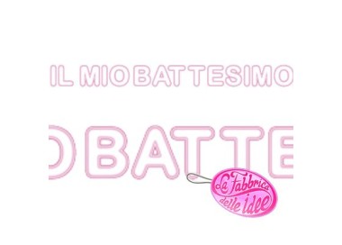 Festone Battesimo Bambina - 24 x 23 cm - 1 pz