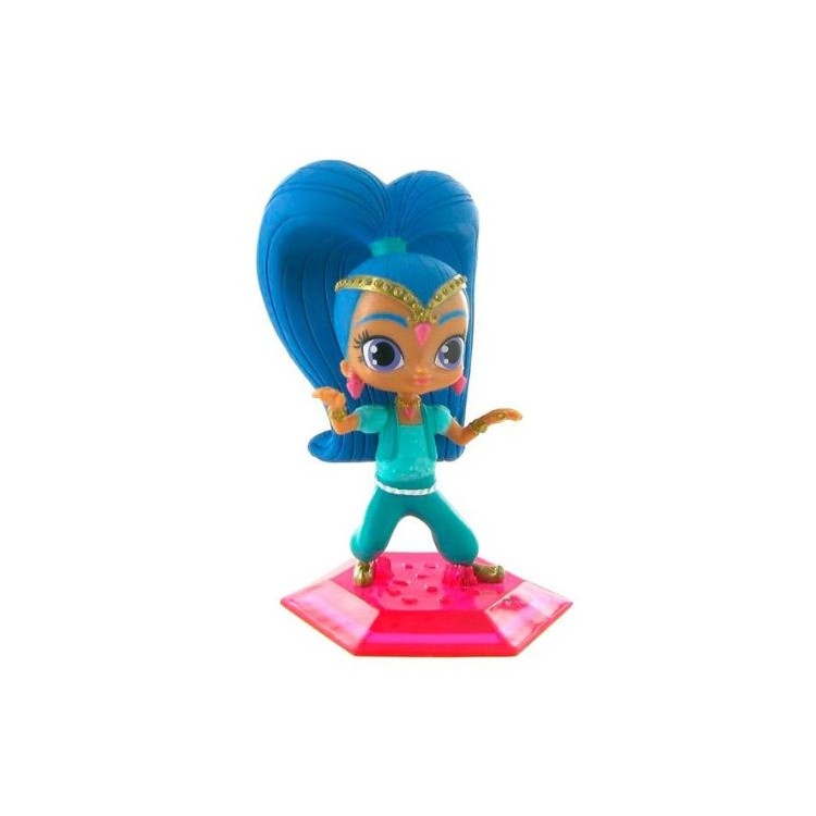 Personaggi per Torte Shine/ Cake Topper / Statuina Shine del cartone Shimmer & Shine- L 5 cm x H 10 cm - 1 pezzo