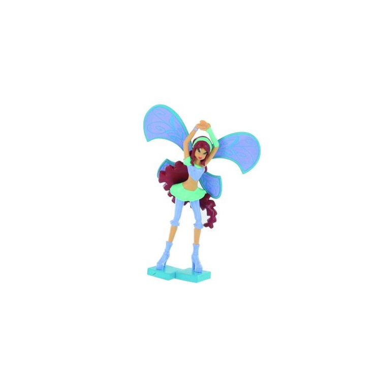 Personaggi per Torte WINX Club / Cake Topper / Statuina di AISHA delle WINX Club - L 9,5 cm x H 13 cm - 1 pezzo