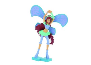 Personaggi per Torte WINX Club / Cake Topper / Statuina di AISHA delle WINX Club - L 9,5 cm x H 13 cm - 1 pezzo