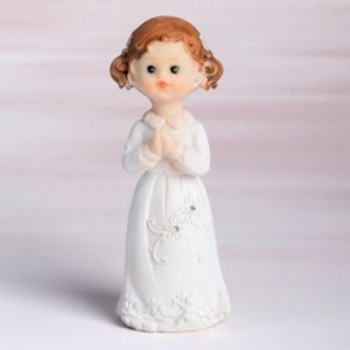 Personaggi per Torte: Bimba Prima Comunione / Cake Topper / STATUINA BIMBA  PRIMA COMUNIONE (Comunione Femmina) - L 3 cm x H 10