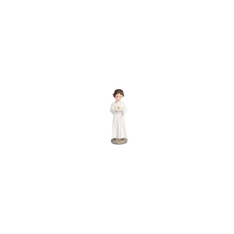 Personaggi per Torte: Bimbo Prima Comunione con libro   / Cake Topper / STATUINA BIMBO PRIMA COMUNIONE (Comunione Maschio) - L 