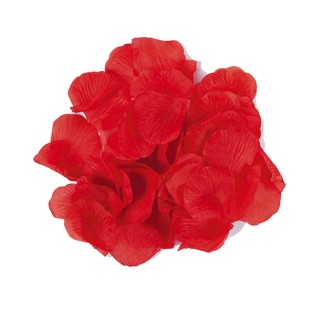 Petali di Rosa  colore rosso   Finti - Confezione da 144  Petali rosso  Finti