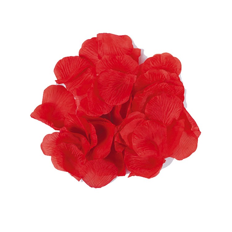 Petali di Rosa  colore rosso   Finti - Confezione da 144  Petali rosso  Finti