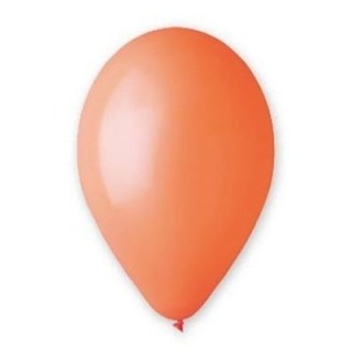25 palloncini in lattice colore ARANCIONE 10" 26 Cm - BIG PARTY .