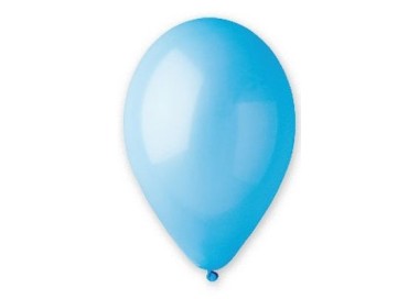 25 palloncini in lattice colore CELESTE 10" 26 Cm - Big Party
