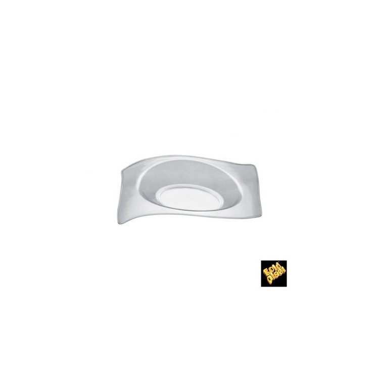 Piattino Flat Ps -Trasparente- 25cc da 50 Pz Gold Plast Piattino Flat Ps -Trasparente- 25cc da 50 Pz Gold Plast