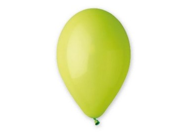 25 palloncini in lattice colore VERDE LIME 10" 26Cm BIG PARY