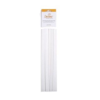Pioli di Sostegno in Plastica per Ripiani Torte Diametro 4 mm. Lunghezza 30 cm DECORA