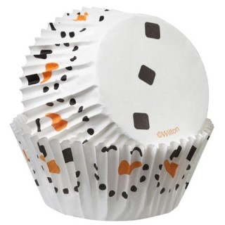 Pirottini  per cupcake pupazzo  Natalizio  wilton