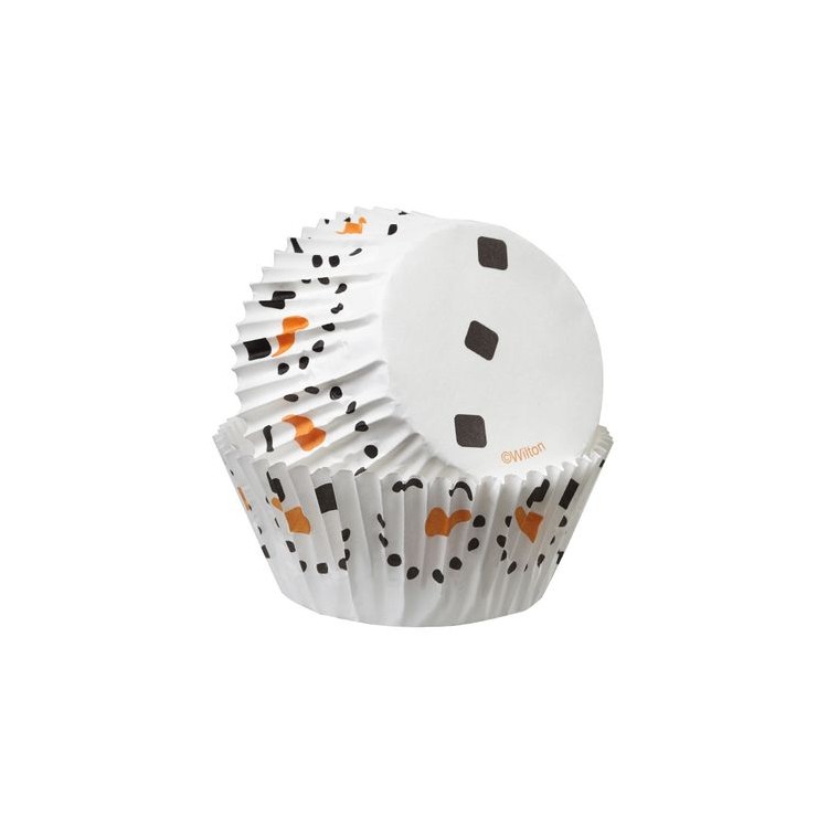 Pirottini per cupcake pupazzo Natalizio wilton Pirottini per cupcake pupazzo Natalizio wilton