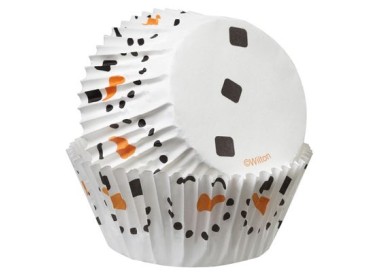 Pirottini  per cupcake pupazzo  Natalizio  wilton
