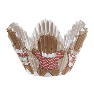 Pirottini Natalizi per CupCakes - Muffin Diam. 5 cm 24 pz WILTON