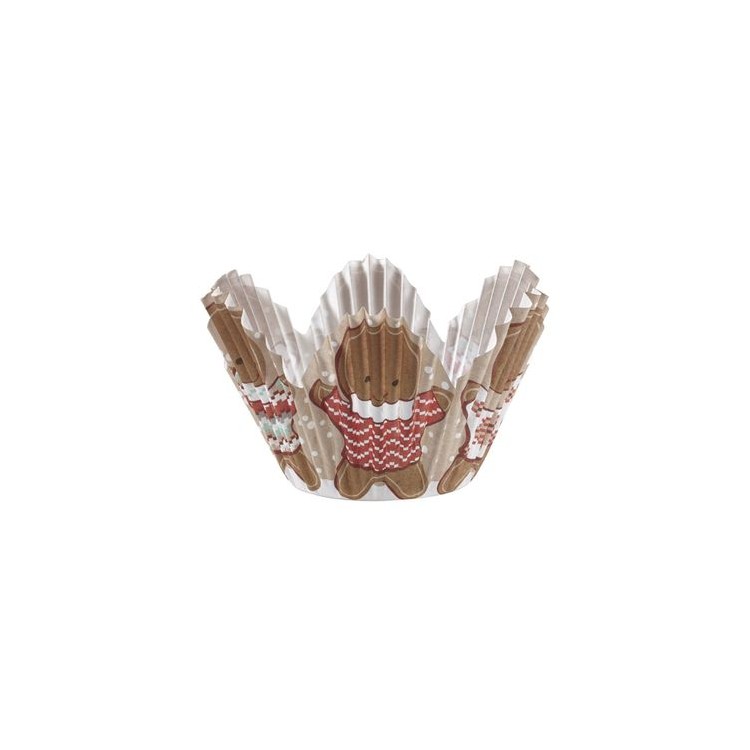 Pirottini Natalizi per CupCakes - Muffin Diam. 5 cm 24 pz WILTON