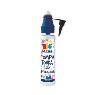 Pompetta economica gonfia palloncini doppia mandata  - diam. 5,5 cm x 28 cm h BIG PARTY