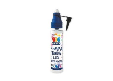 Pompetta economica gonfia palloncini doppia mandata  - diam. 5,5 cm x 28 cm h BIG PARTY
