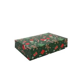 Scatola per biscotti o docetti 23,5 x 16 x h 5 cm 1 pz