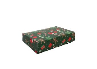 Scatola per biscotti o docetti 23,5 x 16 x h 5 cm 1 pz