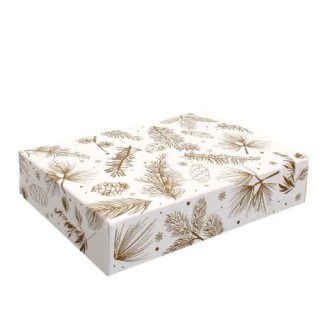 Scatola per biscotti o docetti 23,5 x 16 x h 5 cm 1 pz