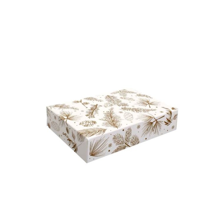 Scatola per biscotti o docetti 23,5 x 16 x h 5 cm 1 pz