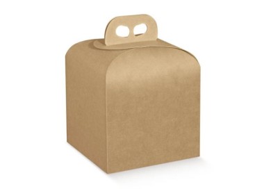 SCATOLA PORTA PANETTONE E PANDORO 200 x 200 x 180 AVANA PZ 1