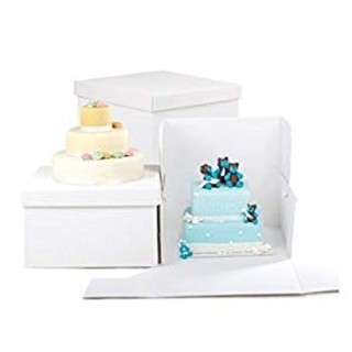 Scatola porta Torta Rigida Cubo 51 x 51 x H 70 DECORA