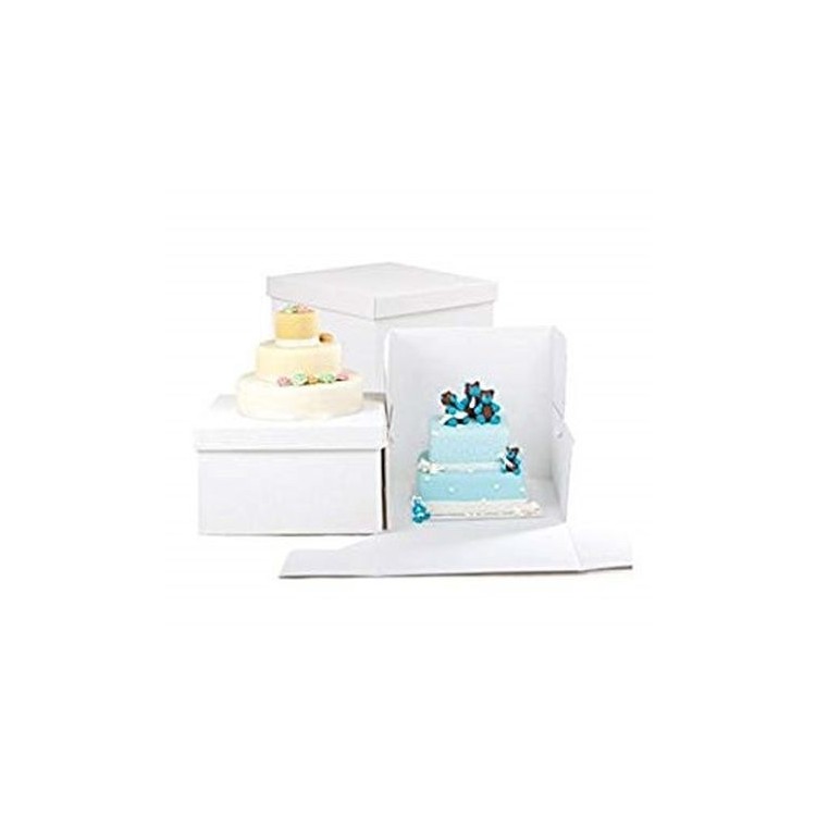 Scatola porta Torta Rigida Cubo 51 x 51 x H 70 DECORA