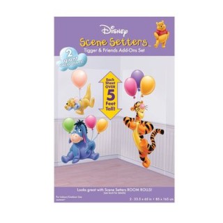 Scenografia Winnie the Pooh Disney - 85 cm x 165 cm - Amscan - Pz 2