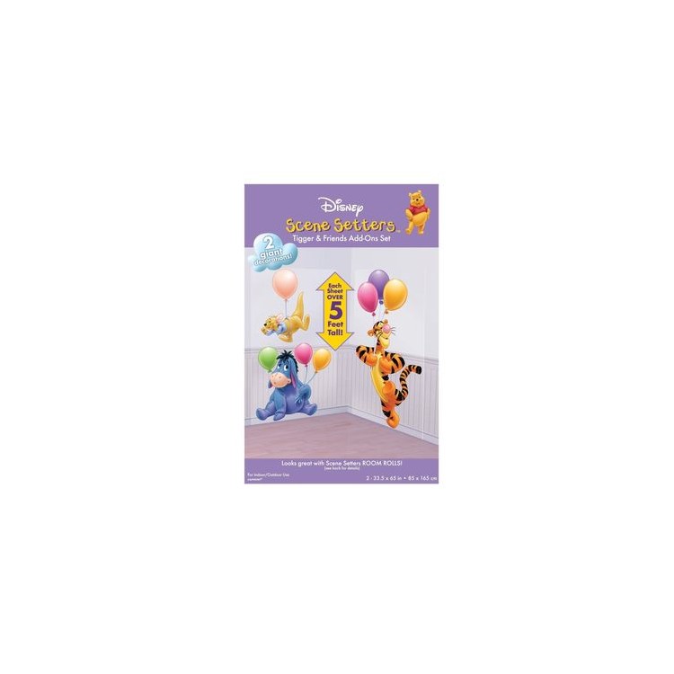 Scenografia Winnie the Pooh Disney - 85 cm x 165 cm - Amscan - Pz 2