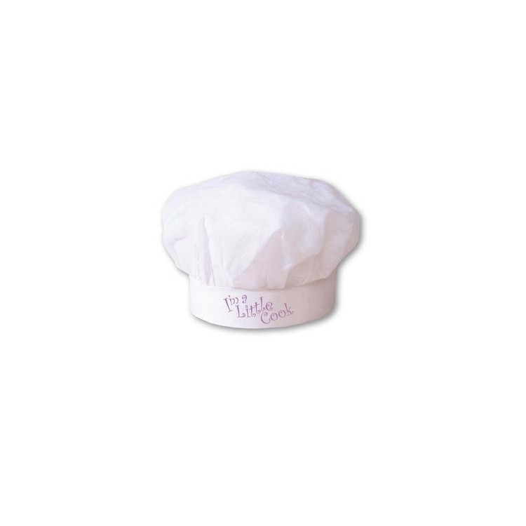 Set 4 cappelli Da Cuoco In carta per Bambino circonferenza  48 Cm , Accessorio per corsi di cake design