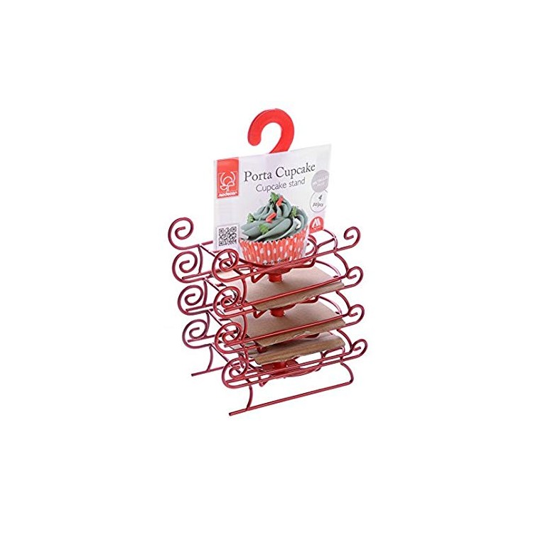 Sledge Muffin Holder Set (4 Pcs) - PORTA MUFFIN SLITTA 4 PZ MODECOR