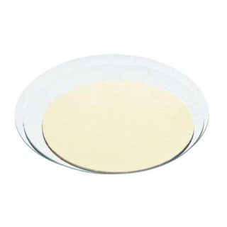 Sottotorta Accoppiato TONDO oro/argento Diam.24cm Altezza1,5mm.DECORA