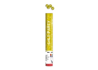Sparacoriandoli ad  Aria compressa  40 cm oro metal (altezza di tiro 8 metri) BIG PARTY