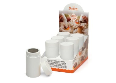 SPARGIZUCCHERO PER DOSARE ZUCCHERO A VELO CACAO PER DECORARE DOLCI DECORA