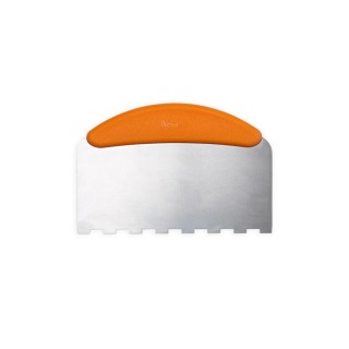 SPATOLA IN ACCIAIO INOX CON LAMA DENTELLATA EXTRA LUNGA 22,5 X 11 CM  1 pz  Decora