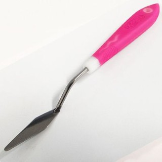 SPATOLA ROMBO PICCOLA in Acciaio Inox con Manico Antiscivolo L 2,2 cm x H 18 cm - Confezione da 1 pezzo - DECORA