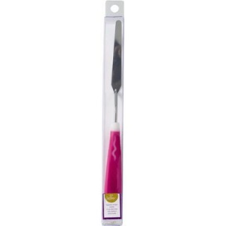 SPATOLA ROMBO SOTTILE in Acciaio Inox con Manico Antiscivolo L 2,2 cm x H 24 cm 1 pezzo  DECORA