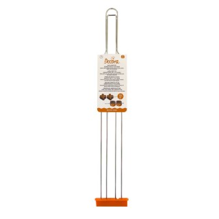 SPILLONE INOX per DOLCI : PANETTONE / COLOMBA Dim. 52 cm 1 pezzo DECORA