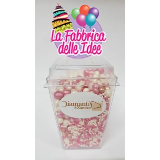 Sprinkles pink star confezione da 100 gr Monpariglia linea deluxe