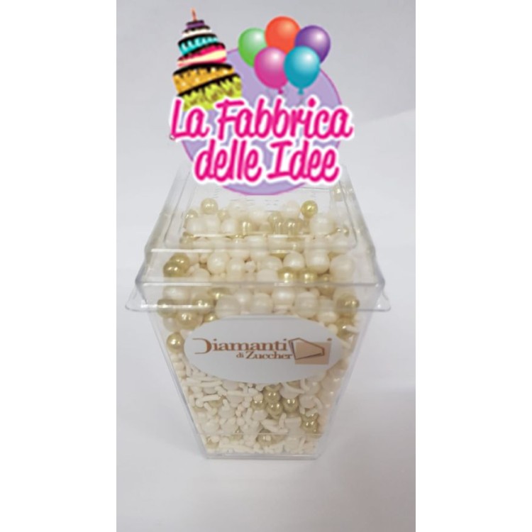 Sprinkles selenite confezione da 100 gr Monpariglia linea deluxe